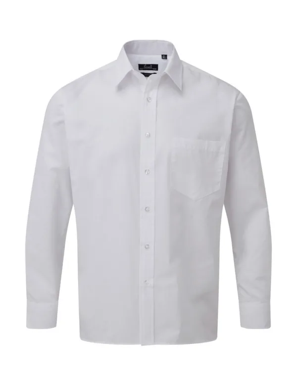 Premier Ανδρικό Μακρυμάνικο Πουκάμισο Από Ποπλίνα κωδ. PR200 Premier Ανδρικό Μακρυμάνικο Πουκάμισο Από Ποπλίνα κωδ. PR200