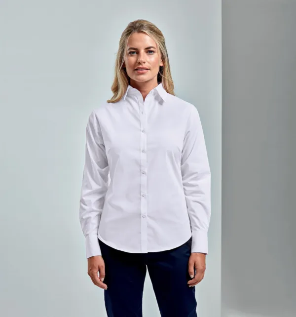 Premier Γυναικείο Μακρυμάνικο Πουκάμισο Από Ποπλίνα κωδ. PR300