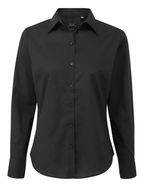 Premier Γυναικείο Μακρυμάνικο Πουκάμισο Από Ποπλίνα κωδ. PR300 Premier Γυναικείο Μακρυμάνικο Πουκάμισο Από Ποπλίνα κωδ. PR300