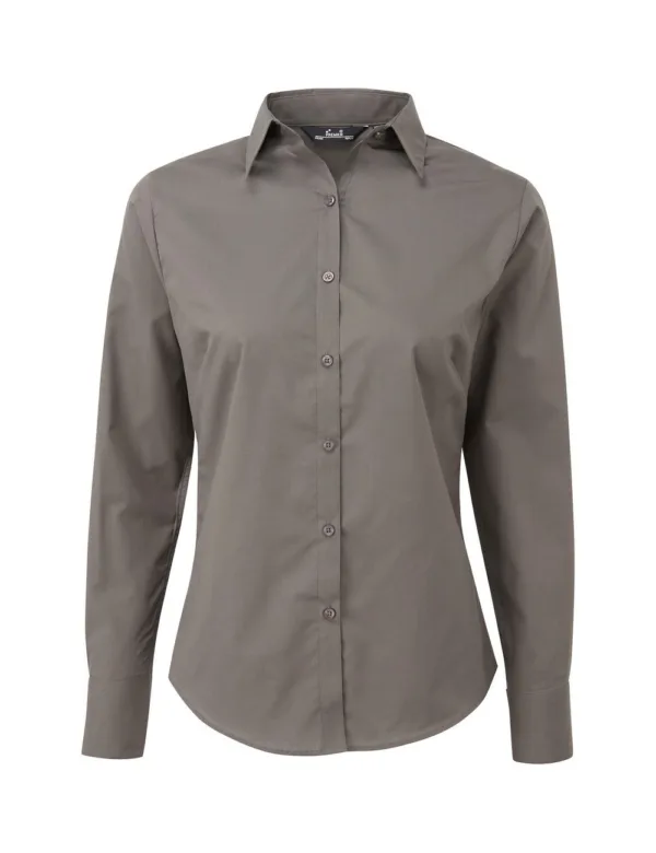 Premier Γυναικείο Μακρυμάνικο Πουκάμισο Από Ποπλίνα κωδ. PR300 Premier Γυναικείο Μακρυμάνικο Πουκάμισο Από Ποπλίνα κωδ. PR300