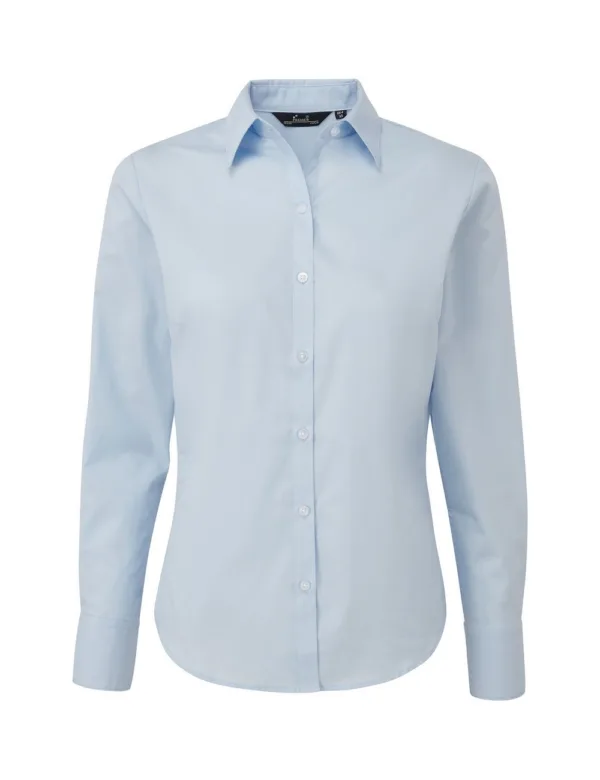 Premier Γυναικείο Μακρυμάνικο Πουκάμισο Από Ποπλίνα κωδ. PR300 Premier Γυναικείο Μακρυμάνικο Πουκάμισο Από Ποπλίνα κωδ. PR300