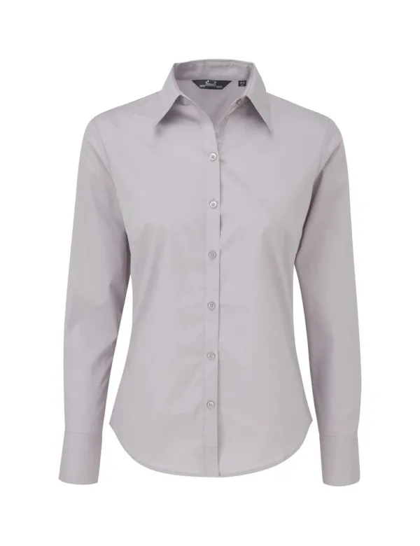 Premier Γυναικείο Μακρυμάνικο Πουκάμισο Από Ποπλίνα κωδ. PR300 Premier Γυναικείο Μακρυμάνικο Πουκάμισο Από Ποπλίνα κωδ. PR300