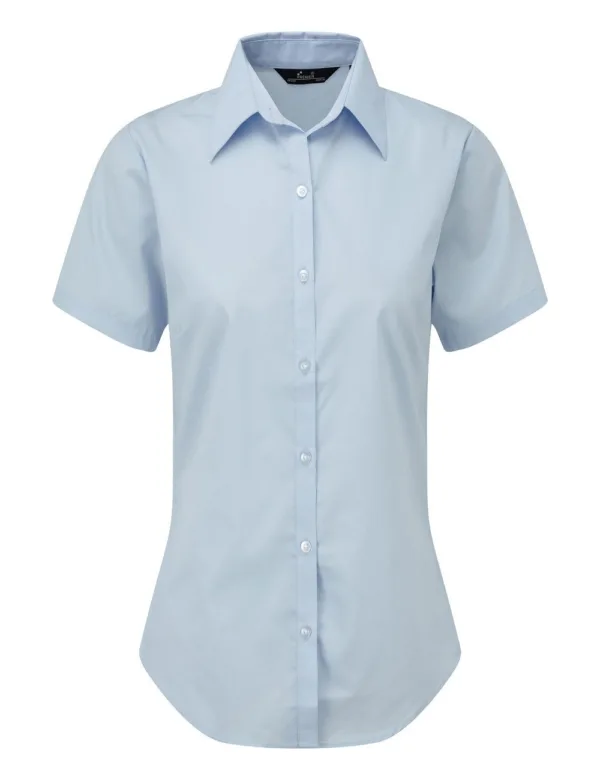Premier Γυναικείο Κοντομάνικο Πουκάμισο Από Ποπλίνα κωδ. PR302 Premier Γυναικείο Κοντομάνικο Πουκάμισο Από Ποπλίνα κωδ. PR302