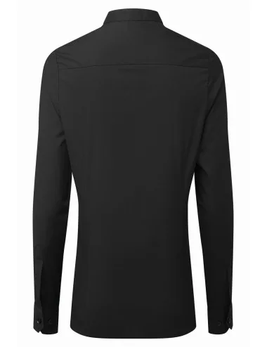 Premier "Grandad" Γυναικείο Μακρυμάνικο Πουκάμισο Με Γιακά "Μάο" κωδ. PR358