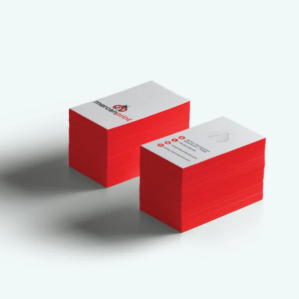 Ανάγλυφες Επαγγελματικές Κάρτες 700γρ. με Βαμμένο Σόκορο κωδ. 1033