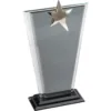 Κρυστάλλινο Βραβείο 13x23cm με Ασημί Αστέρι κωδ. EKT-210