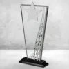 Κρυστάλλινo Βραβείο 13x26cm με Σχέδιο με Αστέρια κωδ. PB-804 Κρυστάλλινo Βραβείο 13x26cm με Σχέδιο με Αστέρια κωδ. PB-804