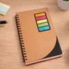 Οικολογικό Σημειωματάριο Spiral με Sticky Σελιδοδείκτες κωδ. GD-055