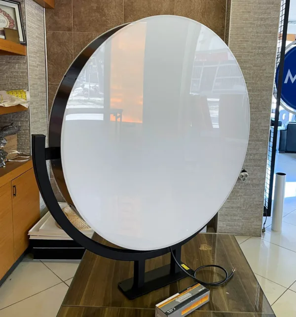 Περιστρεφόμενη Φωτιζόμενη Διαφημιστική Ταμπέλα κωδ. TE-P60-70-80 Περιστρεφόμενη Φωτιζόμενη Διαφημιστική Ταμπέλα κωδ. TE-P60-70-80