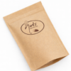 Σακουλάκι Τύπου Doypack Καφέ Kraft με Εκτύπωση Εκατοστάδα (100 τεμάχια) κωδ. DMRK