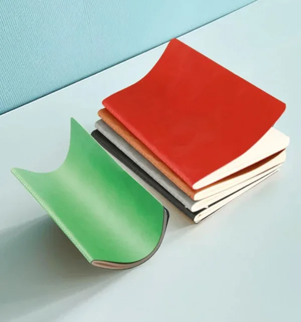 Σημειωματάριο Pocket Flexy από Πυρογραφική Δερματίνη 9x14cm Ριγέ 200 τεμάχια  κωδ. EZI