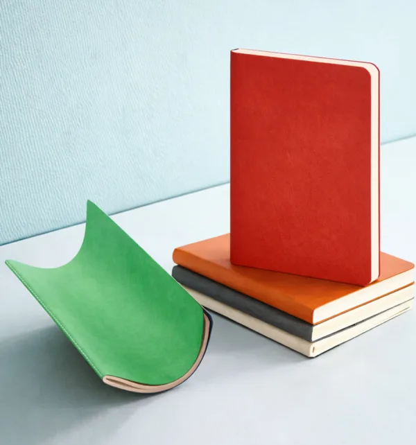 Σημειωματάριο Pocket Flexy από Πυρογραφική Δερματίνη 9x14cm Ριγέ 200 τεμάχια  κωδ. EZI