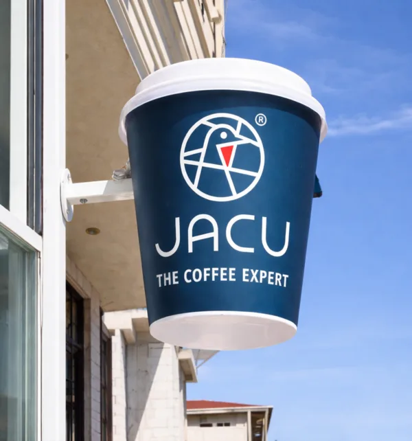 Φωτιζόμενη Ταμπέλα σε Σχήμα Ποτήρι Καφέ με Μπράτσο κωδ. TE-POT60