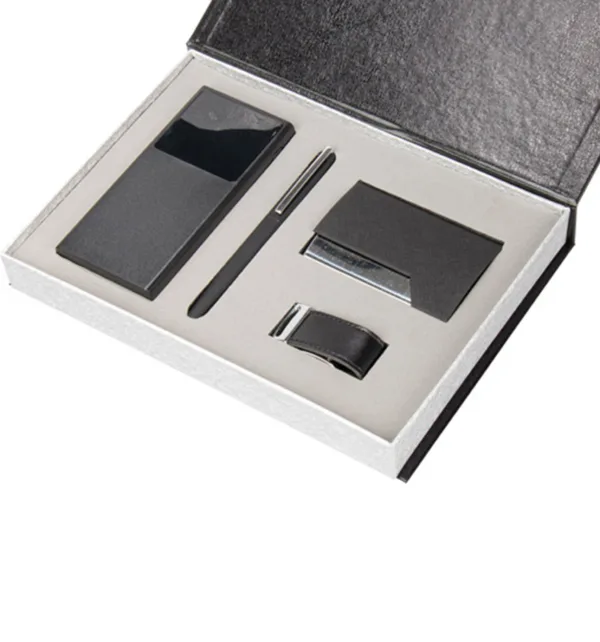 Premium Σετ Δώρου με Powerbank, Usb, Θήκη Καρτών και Στυλό κωδ. SARK