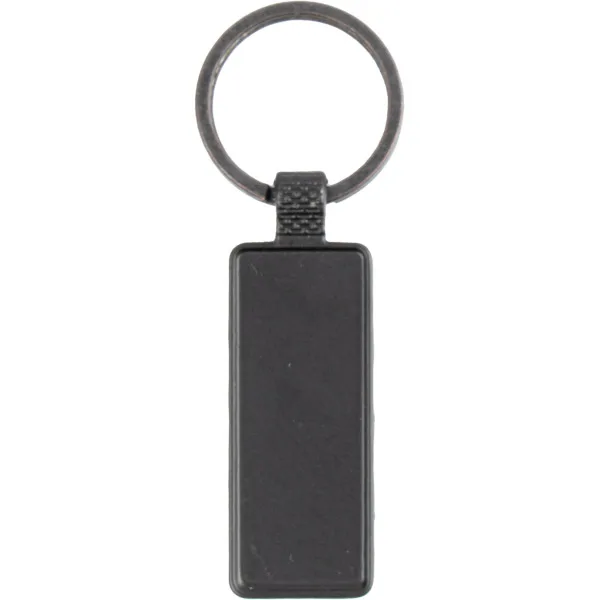 Μεταλλικό Μπρελόκ Ορθογώνιο Μαύρο κωδ. AN-5055