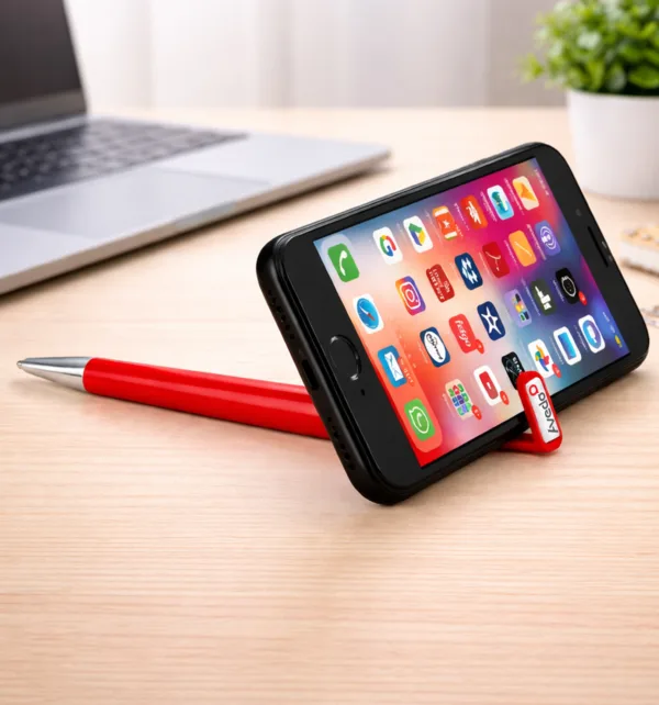 Πλαστικό Στυλό με Βάση Στήριξης Κινητού 100 τεμ. κωδ. 0544-110