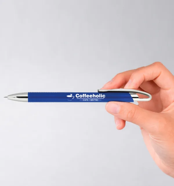 Πλαστικό Στυλό με Ασημί Κλιπ 100 τεμ. κωδ. 0544-160