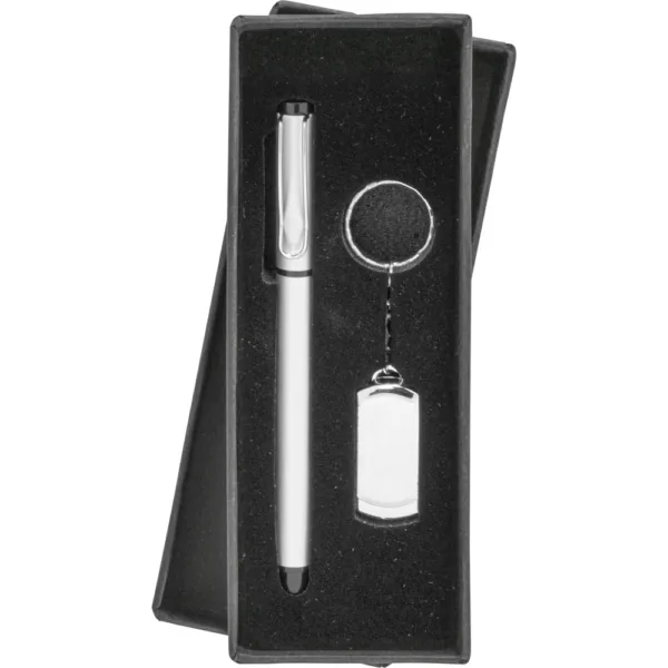 Σετ Στυλό με Μεταλλικό Στυλό & Μεταλλικό USB Stick κωδ. 8210
