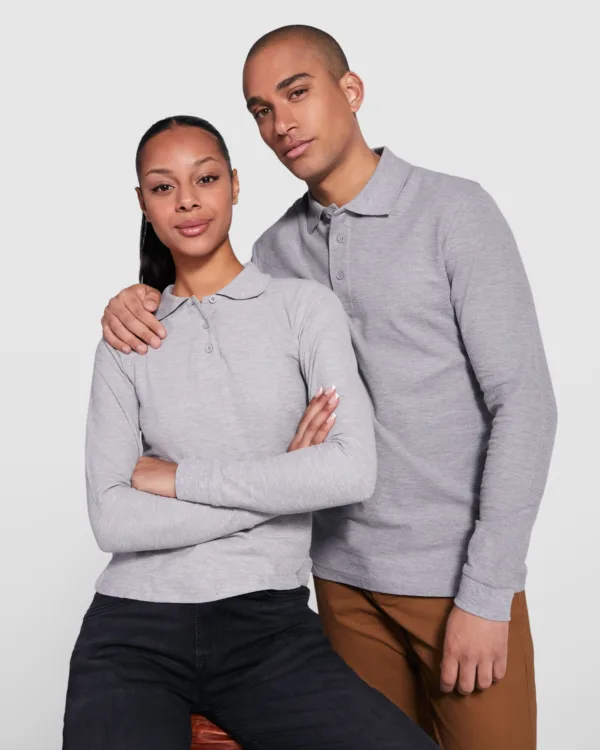 Roly Μακρυμάνικο Polo Μπλουζάκι Ανδρικό Estrella L/S κωδ. 6635 Roly Μακρυμάνικο Polo Μπλουζάκι Ανδρικό Estrella L/S κωδ. 6635