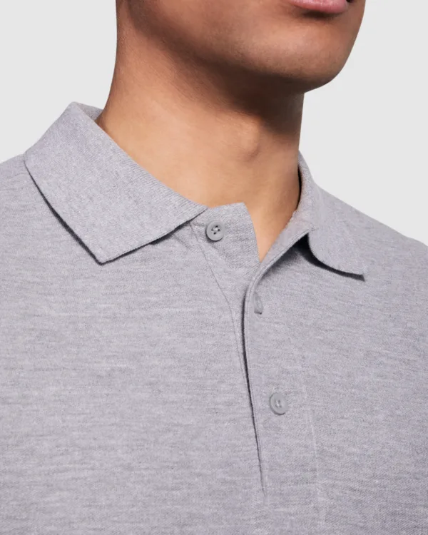 Roly Μακρυμάνικο Polo Μπλουζάκι Ανδρικό Estrella L/S κωδ. 6635 Roly Μακρυμάνικο Polo Μπλουζάκι Ανδρικό Estrella L/S κωδ. 6635