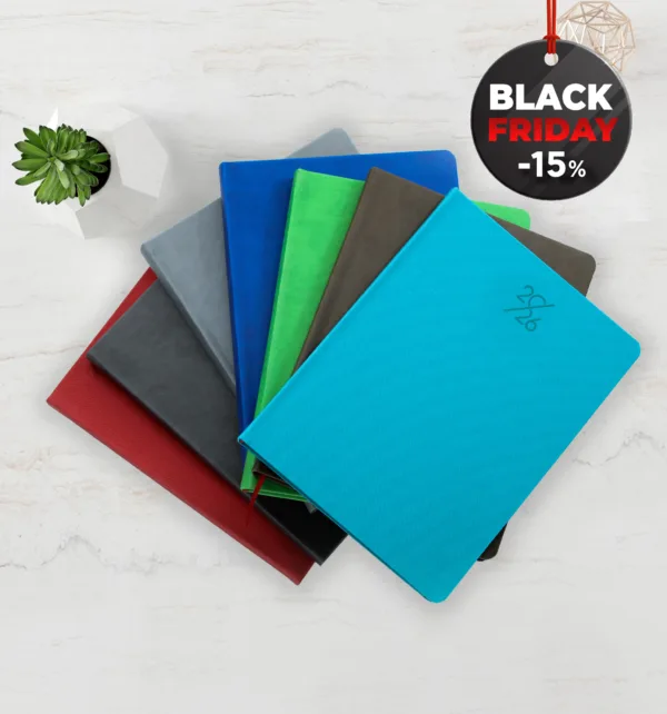 Ατζέντα Ημερήσιο Ημερολόγιο 2026 17x24cm με Δερματίνη κωδ. ΜJHW-17