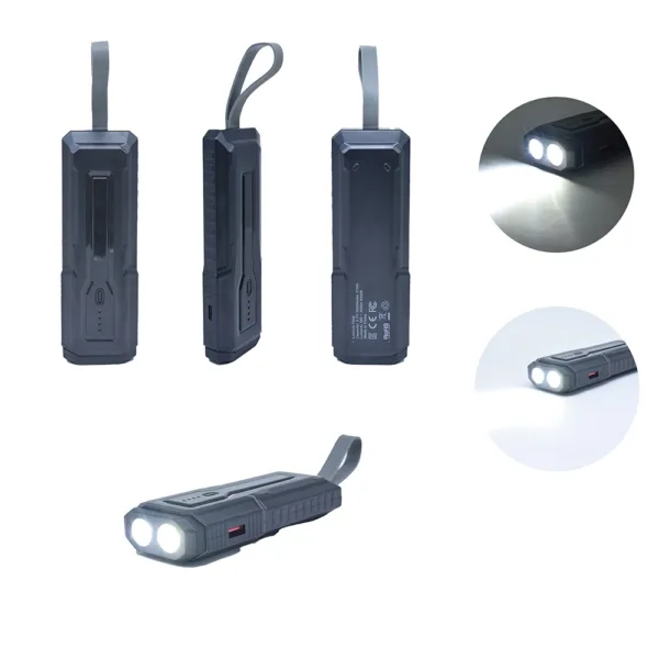 Powerbank Ασύρματης Φόρτισης 10.000 mAh με Φακό κωδ. 7609 Powerbank Ασύρματης Φόρτισης 10.000 mAh με Φακό κωδ. 7609