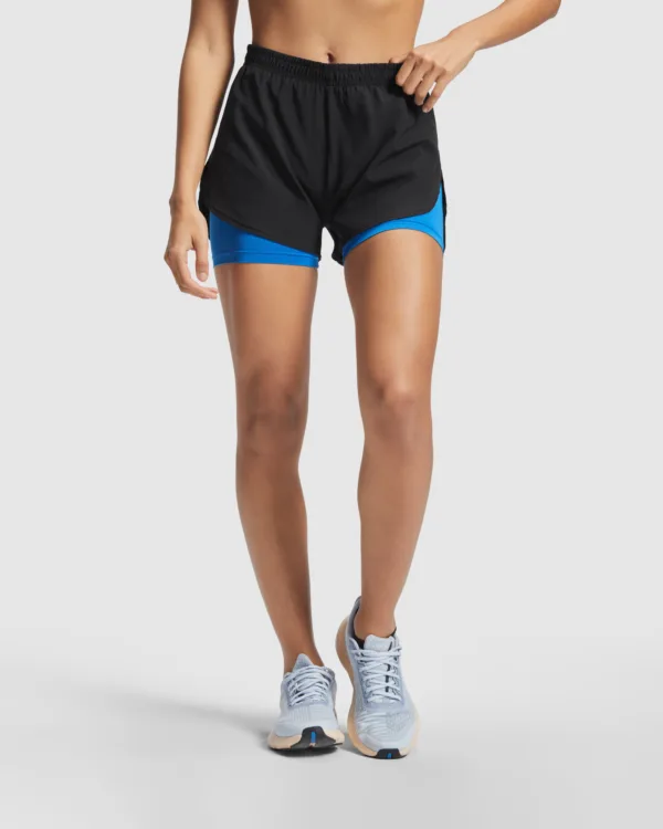 Roly Αθλητικό Γυναικείο Σορτσάκι με Εσωτερικό Κολάν LANUS κωδ. 6655 Roly Αθλητικό Γυναικείο Σορτσάκι με Εσωτερικό Κολάν LANUS κωδ. 6655