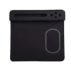 Wireless Mousepad με Βάση για Κινητό και 4 Θήκες για Στυλό Μαύρο κωδ. 7363