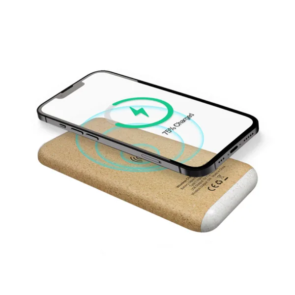 Powerbank Ασύρματης Φόρτισης Natural κωδ. 7421