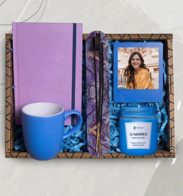 Σετ Δώρου με Κούπα, Σημειωματάριο, Μαγνητάκι, Κερί & Αρωματικό κωδ. 86512