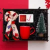 Χριστουγεννιάτικο Γυναικείο Gift Box με Κούπα, Φουλάρι, Κορνίζα και Διακοσμητικό Δεντράκι κωδ. 98089 Χριστουγεννιάτικο Γυναικείο Gift Box με Κούπα, Φουλάρι, Κορνίζα και Διακοσμητικό Δεντράκι κωδ. 98089