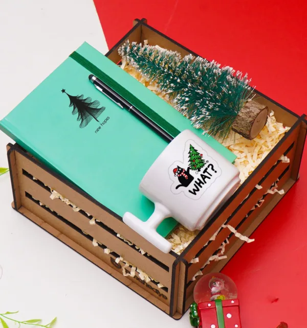 Χριστουγεννιάτικο Σετ δώρου με Σημειωματάριο, Στυλό, Κούπα & Δεντράκι κωδ. 98935 Χριστουγεννιάτικο Σετ δώρου με Σημειωματάριο, Στυλό, Κούπα & Δεντράκι κωδ. 98935