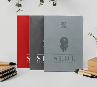 Ημερολόγια 2026 με Δερματίνη