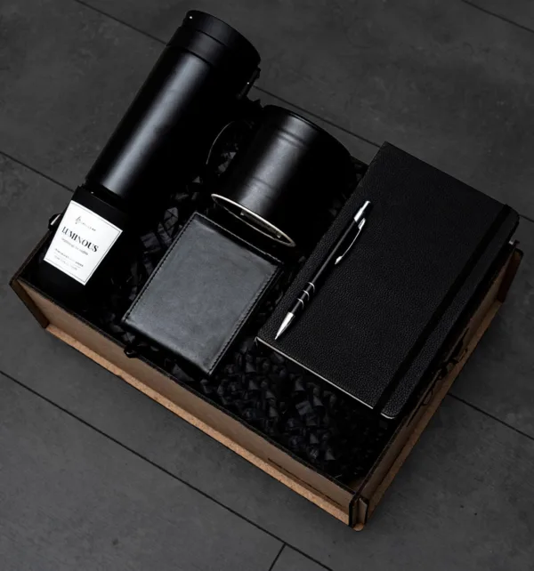 Ανδρικό Σετ Δώρου με Θερμό, Κούπα, Πορτοφόλι, Σημειωματάριο & Στυλό κωδ. 2996