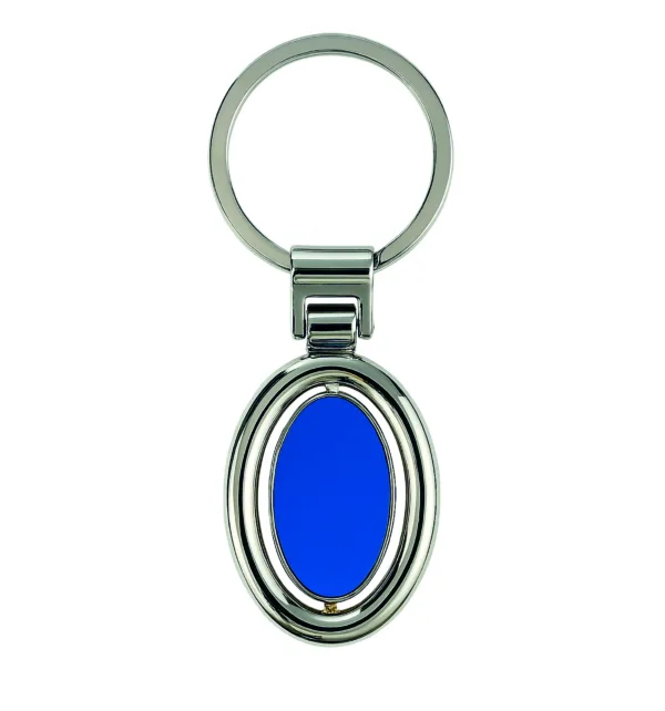 Μεταλλικό Μπρελόκ Οβάλ Περιστρεφόμενο κωδ. AN-7112