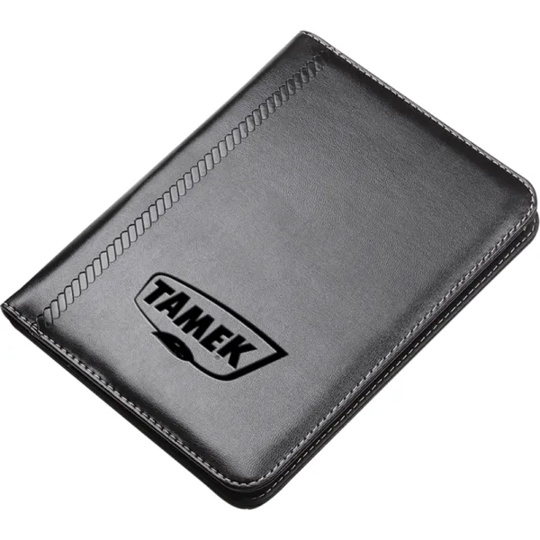 Ντοσιέ Δίφυλλο Συνεδρίου από Δερματίνη με Κομπιουτεράκι και Θήκη Καρτών  κωδ. DESEN