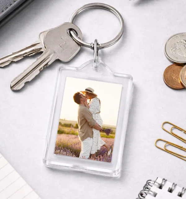 Πλαστικό Μπρελόκ Διάφανο κωδ. 4210