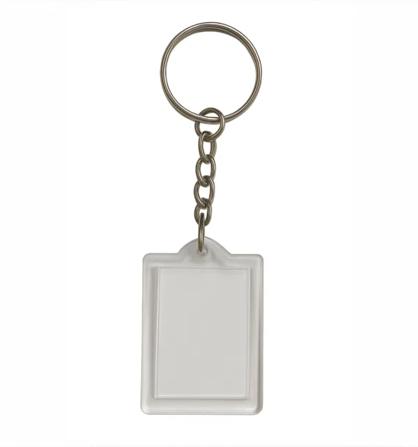 Πλαστικό Μπρελόκ Διάφανο με Αλυσίδα κωδ. 42200