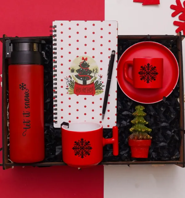 Σετ Δώρου για τα Χριστούγεννα με Μπουκάλι, Σημειωματάριο, 2 Κούπες & Δεντράκι κωδ. 8164 Σετ Δώρου για τα Χριστούγεννα με Μπουκάλι, Σημειωματάριο, 2 Κούπες & Δεντράκι κωδ. 8164