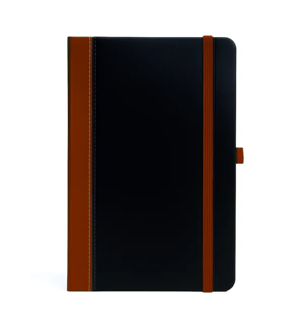 Σημειωματάριο από Πυρογραφική Δίχρωμη Δερματίνη με Λάστιχο 13x21cm Ριγέ κωδ. AVC Σημειωματάριο από Πυρογραφική Δίχρωμη Δερματίνη με Λάστιχο 13x21cm Ριγέ κωδ. AVC