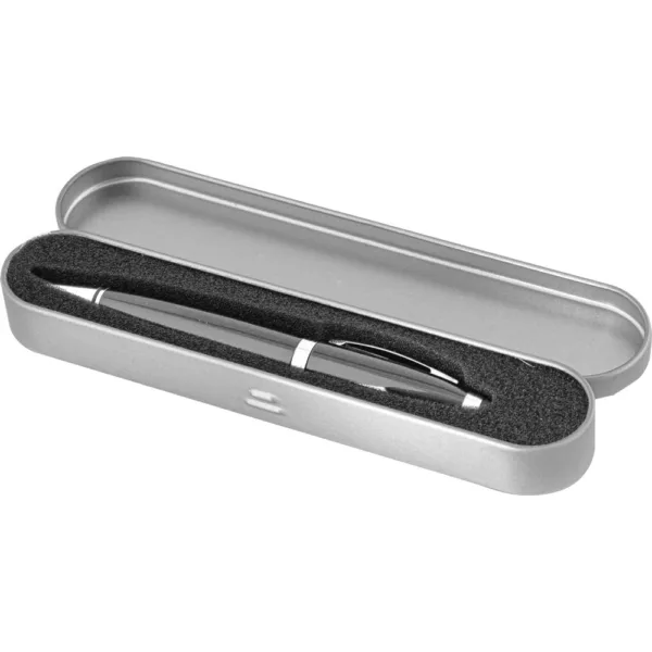 Στυλό με Μεταλλικό Στυλό με ενσωματωμένο Usb 16GB σε Μεταλλικό κουτί κωδ. 8118