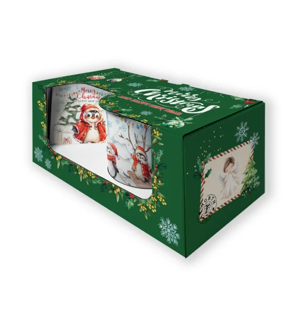 Χριστουγεννιάτικο Σετ Δώρου με Κούπα & Σουβέρ κωδ. TS840S