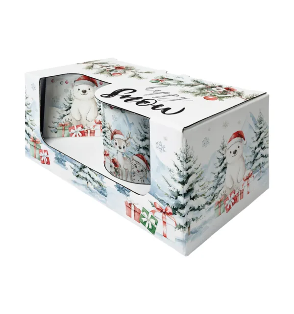 Χριστουγεννιάτικο Σετ Δώρου με Κούπα & Σουβέρ με Αρκουδάκι σε Κουτί Συσκευασίας κωδ. TS1951S Χριστουγεννιάτικο Σετ Δώρου με Κούπα & Σουβέρ με Αρκουδάκι σε Κουτί Συσκευασίας κωδ. TS1951S