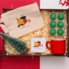 Χριστουγεννιάτικο Σετ Δώρου με Νεσεσέρ, Σουβέρ, Δεντράκι, Κούπα & Κεριά κωδ. 97990