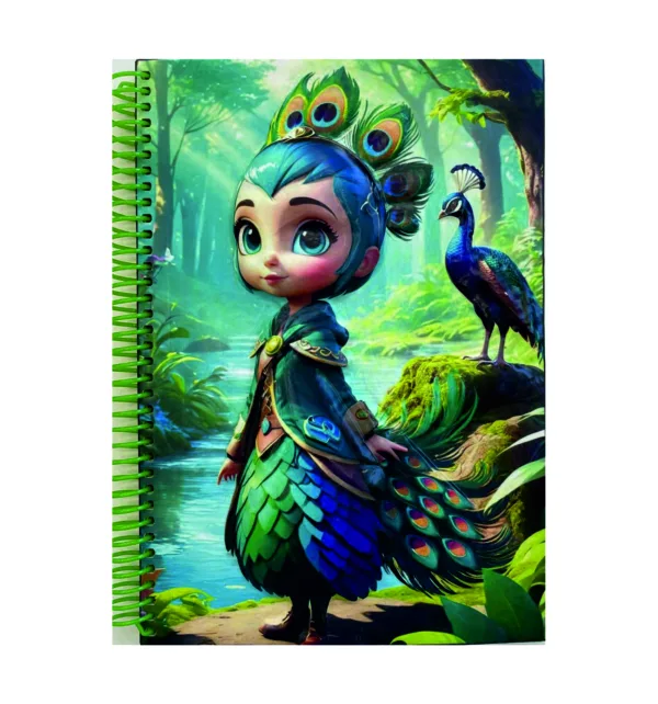 Σπιράλ Notebook 16×24 cm με 3D Εξώφυλλο κωδ. M-822-I