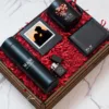 Gift Box Valentine’s Day για Άνδρα με Ξύλινο Κουτί, Κούπα, Θερμό, Πορτοφόλι, Σουβέρ, Κορνίζα & Αναπτήρα κωδ. 5093