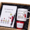 Gift Box για Δασκάλα με Θερμό, Σημειωματάριο, Στυλό, Κούπα & Κερί κωδ. 0372