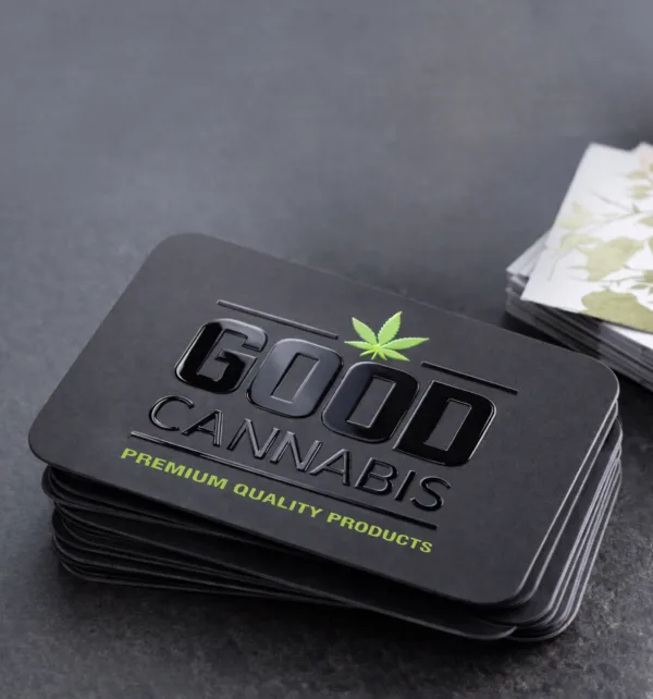 Ανάγλυφες Επαγγελματικές Κάρτες 550γρ 2 όψεων με Στρόγγυλες γωνίες (1.000 τεμάχια) κωδ. EKO-SEK