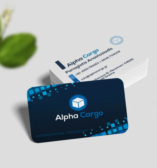 Ανάγλυφες Επαγγελματικές Κάρτες 700γρ 2 όψεων με Κοπτικό (1.000 τεμάχια) κωδ. SEK