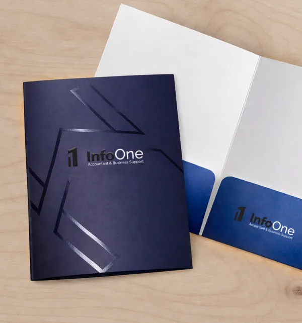 Ντοσιέ Folder με Spot UV Ανάγλυφo 2 όψεων 22,5x31cm (1.000 τεμάχια) κωδ. CYML4D